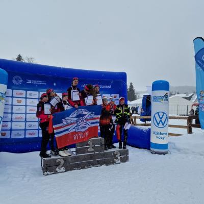 Video - stihačka, štafety Bedřichov 26.2.23